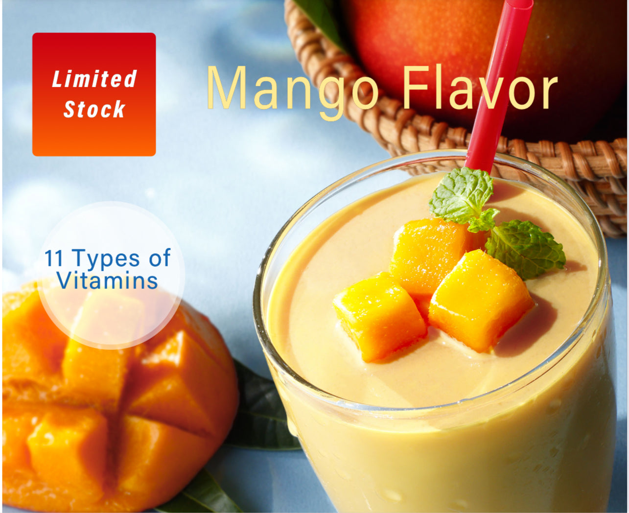 【SEASONAL LIMITED】ALL IN ONE PROTEIN (MANGO)1kg