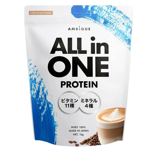 ALL IN ONE PROTEIN  (CAFÉ AU LAIT)  1kg