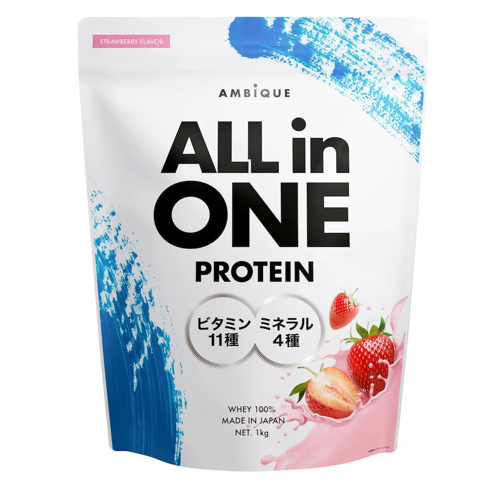 ALL IN ONE PROTEIN (STRAWBERRY) 1kg